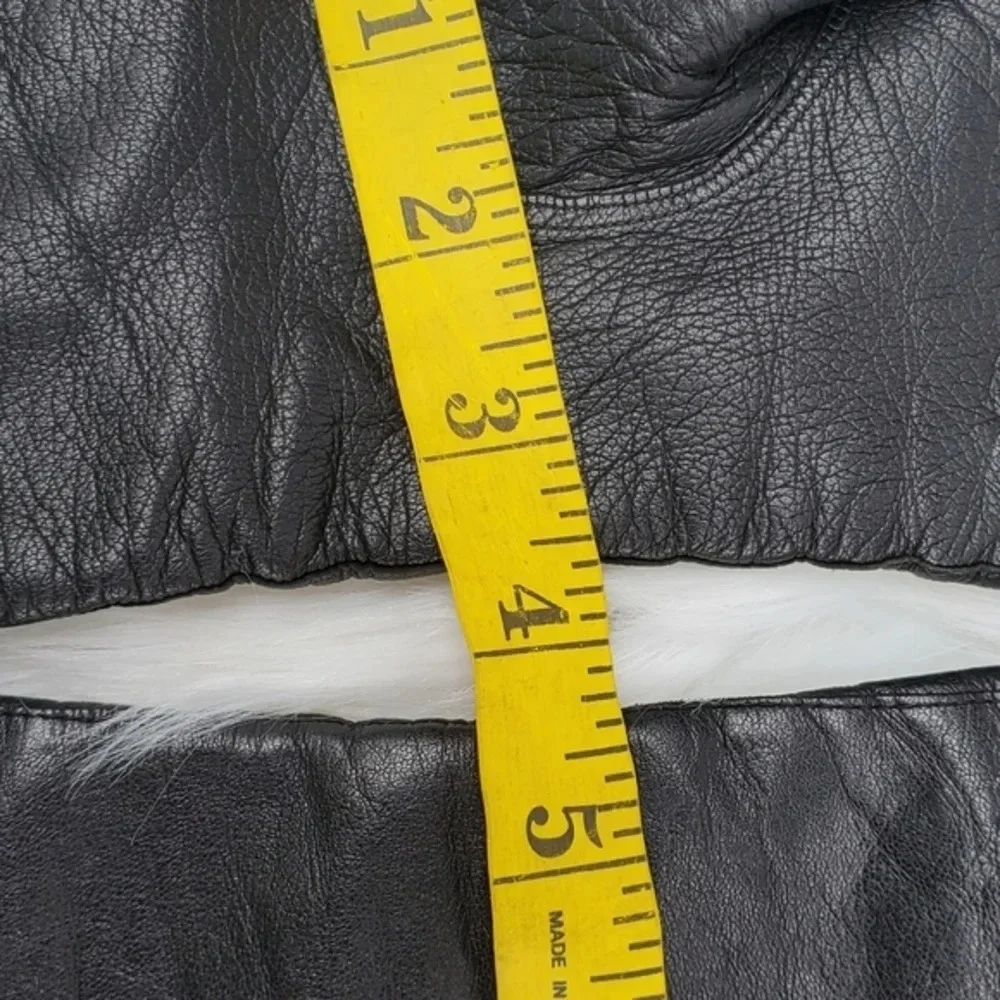 Vintage mid length Lined Italian Gloves‎ 6.5